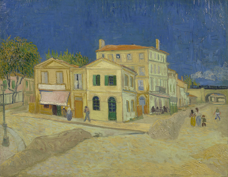 Vincent van Gogh, The yellow House (The street), september 1888, Van Gogh Museum, Amsterdam (F0464)