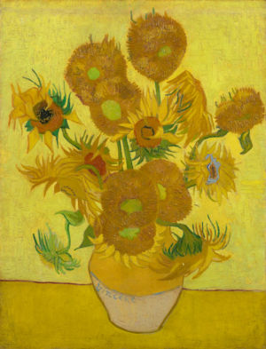  Zonnebloemen  Vincent van Gogh (1853 - 1890), Arles, januari 1889